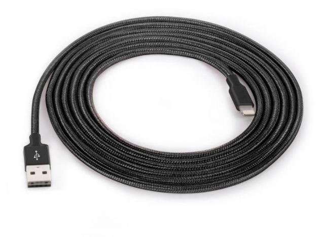 Picture of 1M 2M 3M Braided Lightning Cable For Apple iPhone 6/7/8/X/XS/XS Max