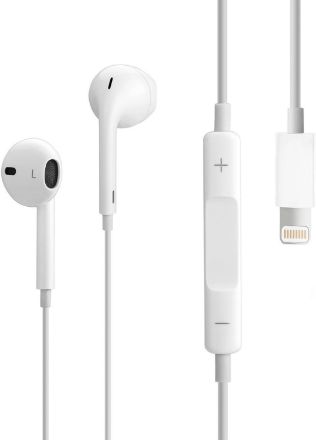 Picture of  Earphones With Lightning Connector Compatible With Apple iPhone 7 & Onwards