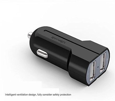 Picture of Dual Port USB Car Fast Charging Adapter With LCD Display
