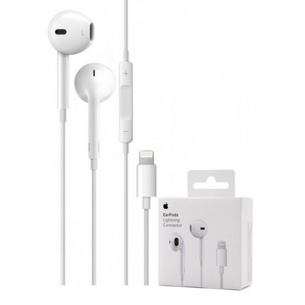 Picture of 100% Original Apple Earpods With Lightning Connector - White