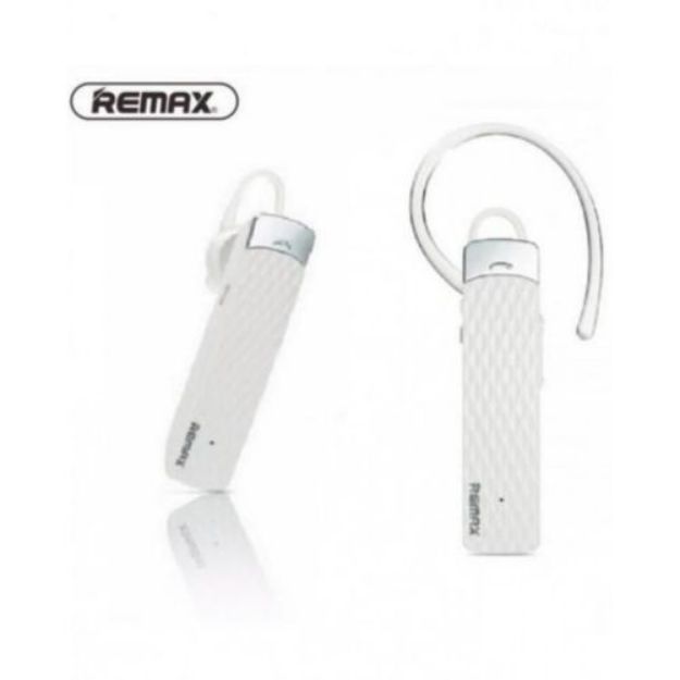 Picture of REMAX RB-T9 Wireless Bluetooth Earphone - Noise Reduction 100 mAh Battery - Bluetooth 4.2 - White