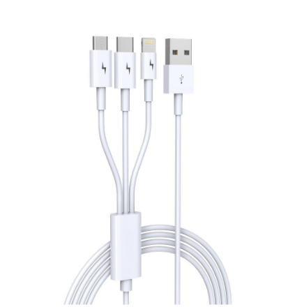 Picture of Smart Series 3 in 1 Charging Cable (Micro, Type-C, Lightning)