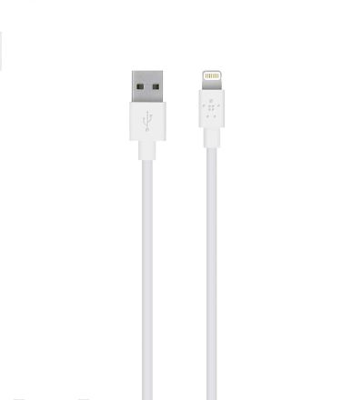Picture of Belkin MIXIT Metallic Lightning to USB Cable 1.2M | White