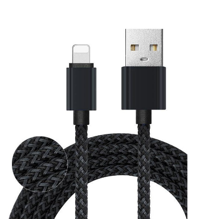 Picture of Fast Charging Braided Lightning Cable For Apple iPhone |1 Meter