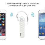 Picture of REMAX RB-T9 Wireless Bluetooth Earphone - Noise Reduction 100 mAh Battery - Bluetooth 4.2 - White