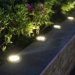 Picture of  Outdoor Solar Ground Lights | Deck Lights Solar Powered - 8 LED | Pack of 8